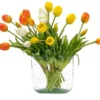 Unyqoos® Realistisch aanvoelende kunsttulpen voor decoratie in huis of feestgelegenheden