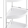 P-87213232507991-20260406101355.webp Unyqoos® Ruimtebesparend hoekrek met lade en stevige kunststof planken voor thuis