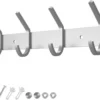 Unyqoos® Stijlvolle Wandhaken Set van 27 cm met 4 Haken voor Jassen en Accessoires