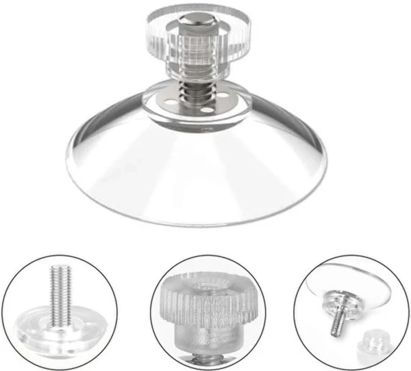 P-87213232523114-20260406120107.webp Unyqoos® Set van 20 veelzijdige en herbruikbare zuignappen voor diverse toepassingen