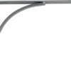 Unyqoos® Stalen Wandbeugel voor Planken met Moderne Afwerking en Eenvoudige Montage