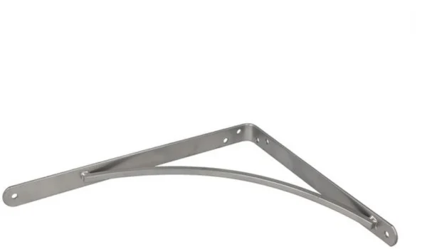 Unyqoos® Stalen Wandbeugel voor Planken met Moderne Afwerking en Eenvoudige Montage
