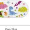 Unyqoos® Antislip badmat voor kinderen met dinosaurussen, wasbaar en antibacterieel