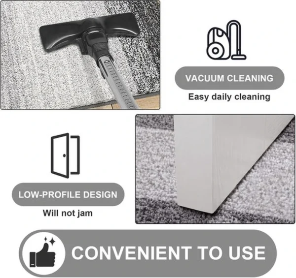 Unyqoos® Hoogpolige en Wasbare Badmat voor Veiligheid en Comfort in Badkamer