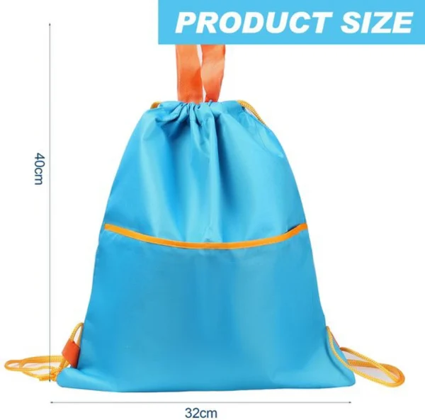 Unyqoos® Waterbestendige Rugzak met Trekkoord voor Sport, Reizen en School - Unisex Gebruik