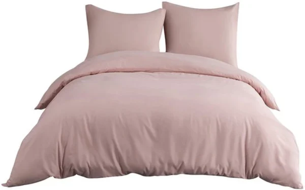 P-87213232664243-20260405104435.webp Unyqoos® Zachte microvezel dekbedovertrekset voor alle seizoenen met ritssluiting