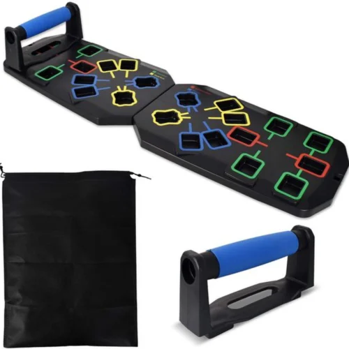 Unyqoos® Draagbaar en ergonomisch push-up bord voor veelzijdig spiertraining thuis