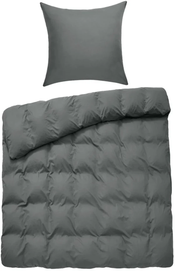Unyqoos® Ademend katoenen beddengoedset met ritssluiting en tijdloos design