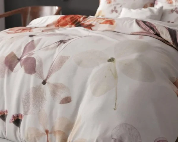 Unyqoos® Elegante 3-delige Beddengoedset met Bloemenpatroon en Ritssluiting