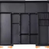 P-87213232743200-20260406095159.webp Unyqoos® Verstelbare besteklade organizer met uitbreidbare indeling en messenhouder
