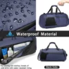 Unyqoos® Moderne Multifunctionele Sport- en Reistas met Groot Schoenenvak en Waterdichte Compartimenten