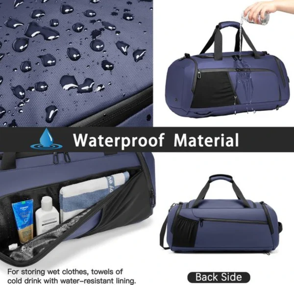 Unyqoos® Moderne Multifunctionele Sport- en Reistas met Groot Schoenenvak en Waterdichte Compartimenten