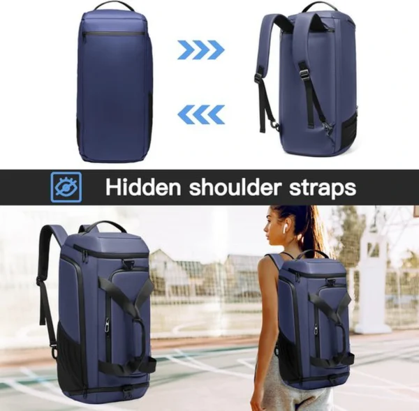 Unyqoos® Moderne Multifunctionele Sport- en Reistas met Groot Schoenenvak en Waterdichte Compartimenten