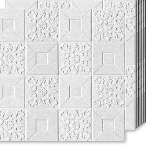 P-87213232769040-20260405113533.webp Unyqoos® Zelfklevende 3D-muurstickers in moderne steenlook voor elk interieur