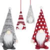 Unyqoos® Set van vier decoratieve kabouters voor binnen en buiten gebruik