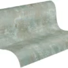 Unyqoos® Industrieel Vliesbehang met Metallic Koper Effect en Pleisterlook voor Stijlvolle Wanden