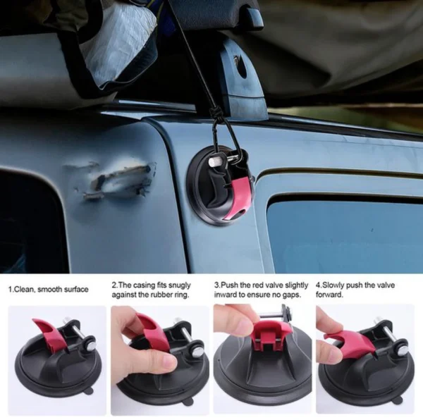 P-87213232816497-20260406120732.webp Unyqoos® Set van vier zuignappen met D-haak voor veelzijdig gebruik op gladde oppervlakken