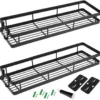 Unyqoos® Kruidenrek Set van 2 Stuks - Modern Metalen Wandrek voor Keuken en Badkamer