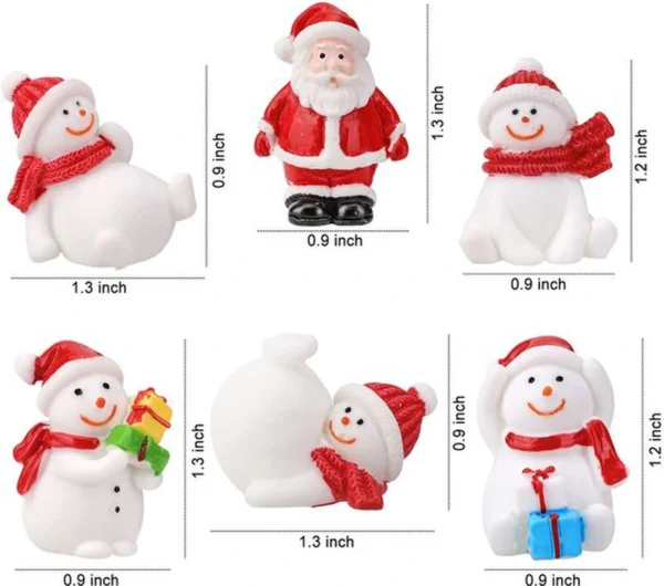 P-87213232839332-20260406092304.webp Unyqoos® Set van 14 Mini Kerstdecoraties voor Sprookjestuin en Poppenhuis