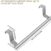 P-87213232895393-20260405183110.webp Unyqoos® roestvrijstalen handdoekhouder voor kastdeur in set van twee