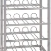 P-87213232931850-20260406110402.webp Unyqoos® Stalen flessenhouder met vijf planken voor 35 flessen opslaan