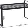 Unyqoos® Praktische En Ruimtebesparende Keukenkast Organizer Met Antislipmat Voor Meerdere Toepassingen