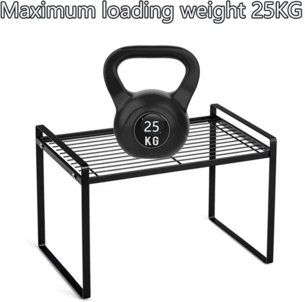 Unyqoos® Praktische En Ruimtebesparende Keukenkast Organizer Met Antislipmat Voor Meerdere Toepassingen