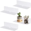 P-87213232949460-20260406082833.webp Unyqoos® Set van 4 zelfklevende acryl wandrekken voor diverse ruimtes