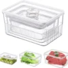 P-87213232950040-20260406095015.webp Unyqoos® Set van 3 veelzijdige vershouddozen met deksel voor koelkast en vriezer