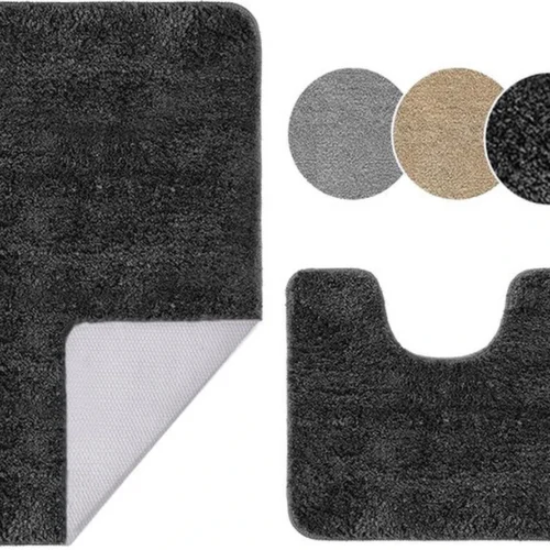 P-87213232958990-20260405135352.webp Unyqoos® Complete Set van Luxe Antislip Badkamer Matten met Absorberende Eigenschappen voor Optimaal Comfort