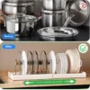 Unyqoos® Uitbreidbare Organizer voor Potdeksels en Keukenbenodigdheden met 10 Verstelbare Vakken