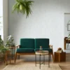 Unyqoos® Isolerend vliesbehang in betonlook voor energiebesparende interieurs
