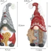 P-87213232973817-20260406092500.webp Unyqoos® Set van twee decoratieve kabouters met peperkoek voor binnen en buiten
