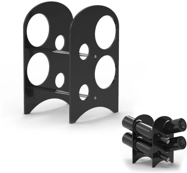 P-87213232976400-20260406110151.webp Unyqoos® Elegant en Ruimtebesparend Wijnrek voor 4 Flessen - Geschikt voor Bar, Keuken en Eetkamer