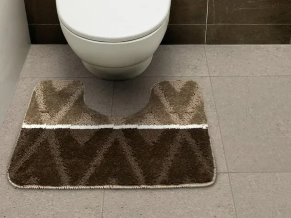 P-87213232979233-20260405134317.webp Unyqoos® Set van twee luxe badmatten met antislip en 3D-effect voor badkamercomfort