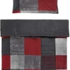 P-87213232988903-20260405103841.webp Unyqoos® Vierdelige Omkeerbare Beddengoedset van Zacht Microvezel Fleece voor de Winter
