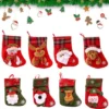 P-87213232993610-20260406092604.webp Unyqoos® Set van 8 decoratieve mini-kerstkousen met 3D figuren voor feestelijke versiering
