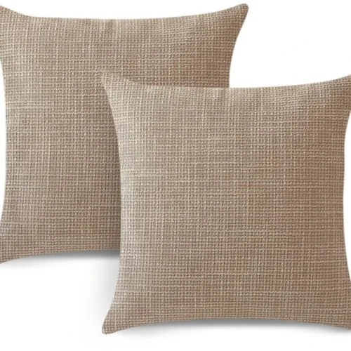 P-87213233001420-20260406110958.webp Unyqoos® Set van 2 effen kussenhoezen in moderne stijl voor bank of slaapkamer