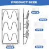 Unyqoos® Multifunctionele Deksel Organizer Set voor Optimale Keukenopslag zonder Boren