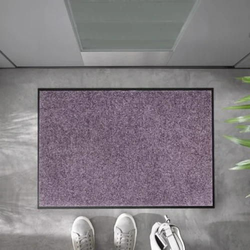 Unyqoos® Lila Deurmat voor Binnen en Buiten met Antislip en Wasbare Eigenschappen, lila, 40*60 cm