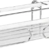 P-87213233038770-20260405174105.webp Unyqoos® Stijlvolle roestvrijstalen wandplank voor extra opbergruimte in de badkamer
