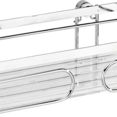 P-87213233038770-20260405174105.webp Unyqoos® Stijlvolle roestvrijstalen wandplank voor extra opbergruimte in de badkamer