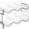 P-87213233083530-20260406110308.webp Unyqoos® Stapelbare flessenhouder voor koelkast en kast met ruimte voor 8 flessen