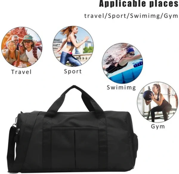 Unyqoos® Multifunctionele Sport- en Reistas met Schoenenvak en Waterdichte Compartimenten voor Sport en Reizen