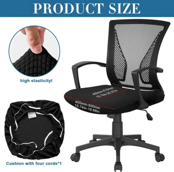 Unyqoos® Elastische en wasbare stoelhoes voor veelzijdige bescherming en decoratie