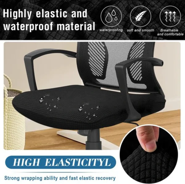 Unyqoos® Elastische en wasbare stoelhoes voor veelzijdige bescherming en decoratie