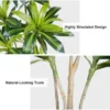 Unyqoos® Realistische Dracaena Kunstboom van 120 cm voor Binnen- en Buitendecoratie
