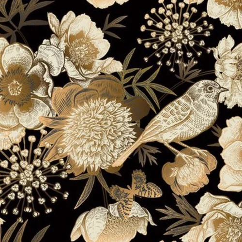 Unyqoos® Decoratief vinylbehang met zonnebloem- en kipdesign voor elke kamer