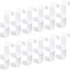 Unyqoos® Set van 12 compacte en haken voor handdoekradiator en meer
