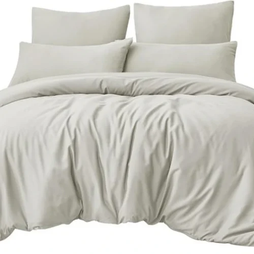 Unyqoos® Luxe microvezel beddengoedset 220x240 cm met ademende eigenschappen